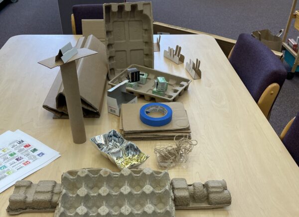 Setting the Table: Cardboard